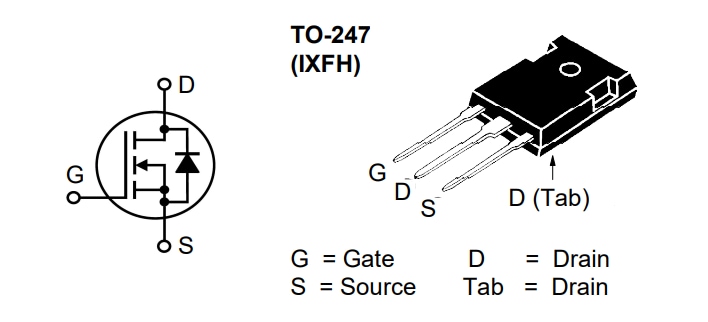 IXYS X3-Class HiPerFET™パワーMOSFET